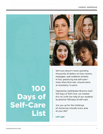 Downloads - The Ultimate 100 Days of Self-Care Checklist