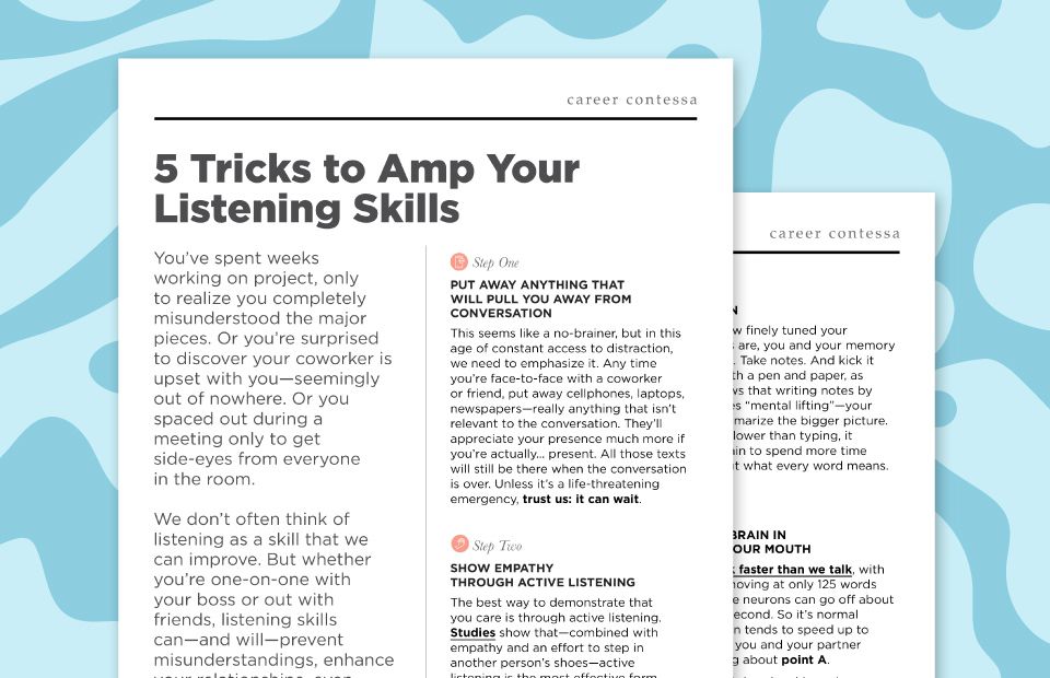 The 5-Step Guide to Amp Your Listening Skills Image