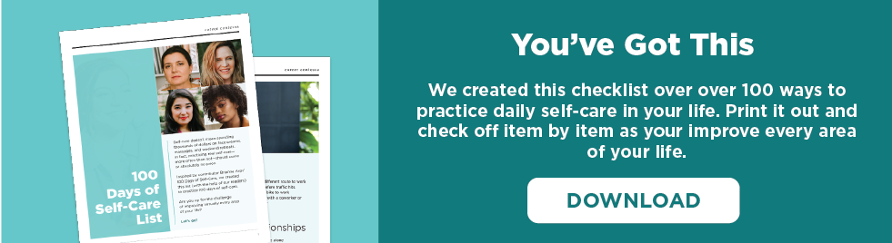 100 ways to practice self care