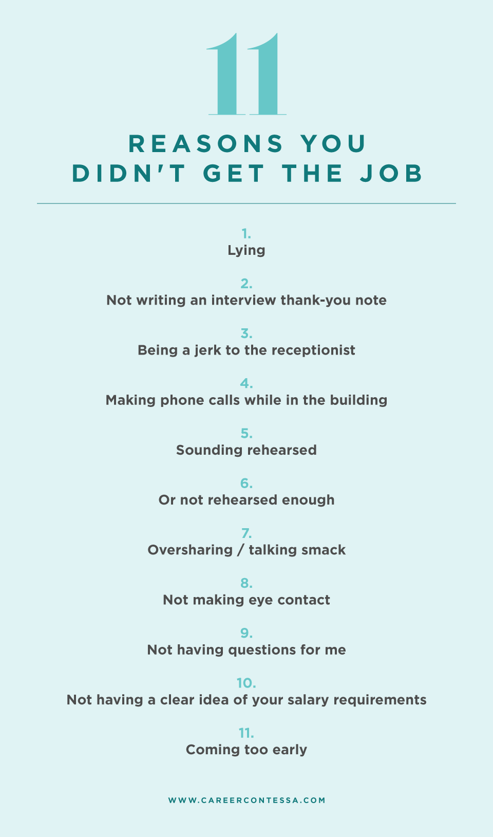 Job App Mistakes