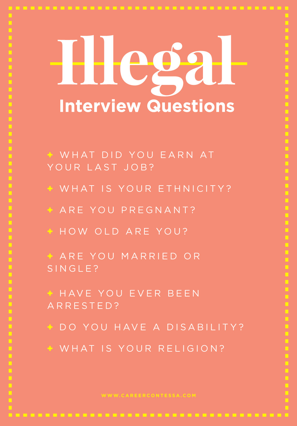 Illegal Interview Questions