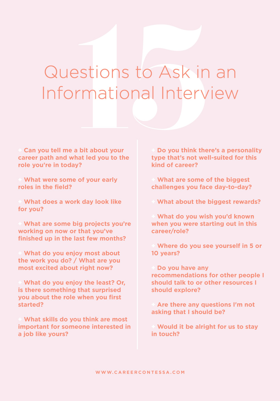 Great questions to ask someone to get to know them 15 Revealing Questions To Ask In An Informational Interview Career Contessa