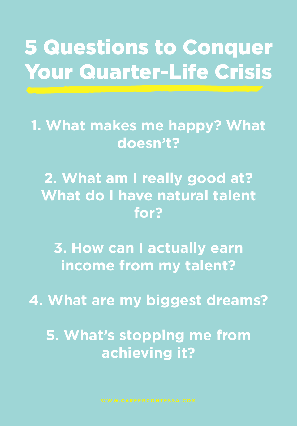 How to Survive Your Quarter-Life Crisis