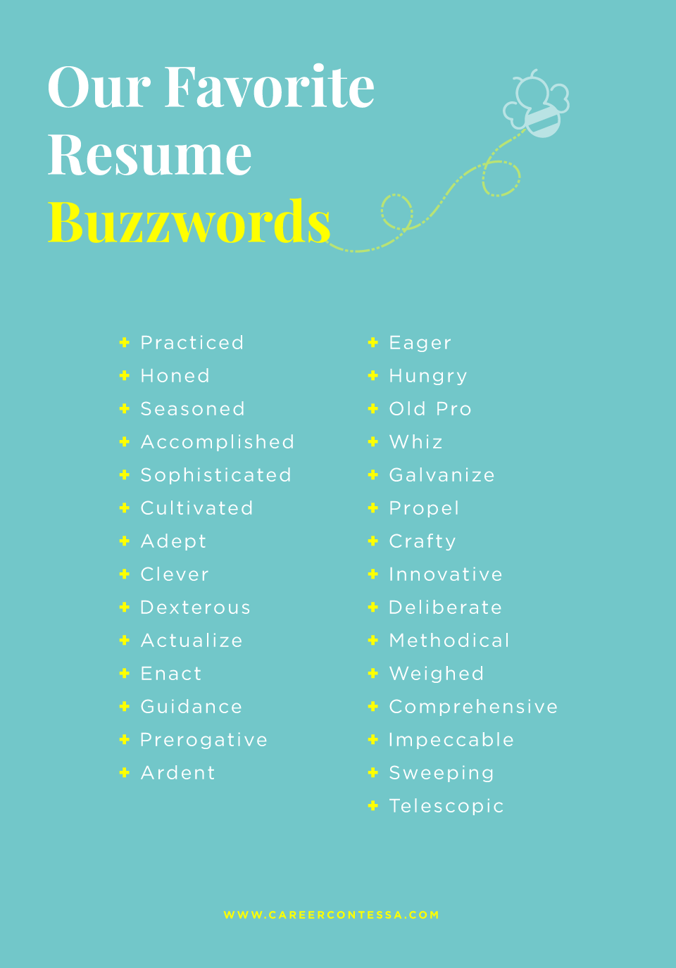 Resume Buzzwords 2024 Free Susan Kirbee