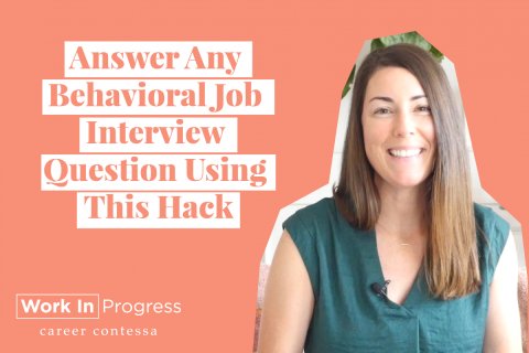 Answer Any Behavioral Job Interview Question Using This Hack video Image