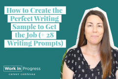 Video How to Create the Perfect Writing Sample to Get the Job - Reviews